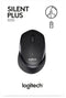 Logitech B330 Silent Plus - Draadloze muis - Stille klik - Zwart