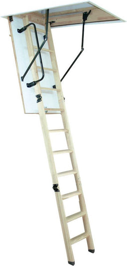 Altrex Woodytrex Superieur Zoldertrap - 110 x 60 cm - Antislip treden - Inclusief bak