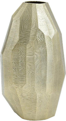 PTMD Boas Vaas - 17 x 14 x 30 cm - Aluminium - Goud