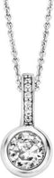 TI SENTO Hanger - 925 zilver - Zirconia wit - 6739ZI