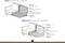 BePureHome Rodeo Chaise Longue Rechts - Leer - Cognac - 85x300x86