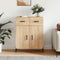 vidaXL - Dressoir - 69,5x34x90 - cm - bewerkt - hout - sonoma - eikenkleurig