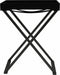 vidaXL - Klaptafel - 48x34x61 - cm - MDF - zwart