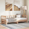 vidaXL - Slaapbank - met - onderschuifbed - 90x190 - cm - massief - grenenhout