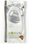 Nedis Coaxkabel - Coax Male naar Coax Male - Verguld - 75 Ohm - 2.00 m - Wit