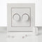 DUO Dimmer Afdekplaat | Helderwit | ION INDUSTRIES