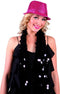 Boland Popstar Hoed - Sequins - Roze - 59 cm