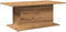 vidaXL - Salontafel - 102x55,5x40 - cm - bewerkt - hout - artisanaal - eikenkleur