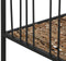 Planken Home ESPRIT Zwart Metaal Vezel 35 x 35 x 98 cm