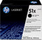 HP Q7551X - Printcartridge - Professionele kwaliteit - Zwart