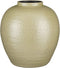 Mica Decorations Dorian Vaas - 34x34x34 cm - Terracotta - Lichtgroen