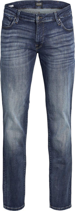 JACK&JONES PLUS SIZE - Jeans - Soepel zittend licht afgewassen - Donker blauw