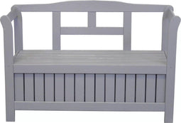 SenS-Line - Tuinbank - Pinokkio Houten Bankje - 113 x 40 x 75 cm - Grijs