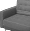 ABERDEEN - Chesterfield fauteuil - Grijs - Polyester