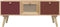 vidaXL - Salontafel - met - lades - 80x40x35,5 - cm - bewerkt - hout