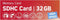 AgfaPhoto SDHC - Geheugenkaart 32GB - Max. leessnelheid 100MB/s - Class 10 UHS-I (1 stuk)
