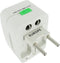 Universele Voltage Adapter - 4 Stekkers voor Wereldwijd Gebruik - Wit