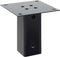 vidaXL - Spokkels - vierkant - 12 - st - 61x61 - mm - gepoedercoat - staal - antraciet