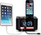 HOMTIME B11 Pro - Wekkerradio met FM en USB oplaadfunctie - Zwart