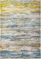 8873 Sari Blue Yellow Mix Vloerkleed - 290x390 - Rechthoek - Laagpolig Tapijt - Modern - Meerkleurig