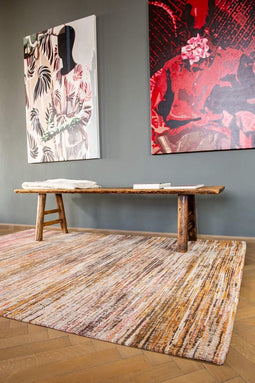 8876 Sari More Sandal Wood Vloerkleed - 140x200 - Rechthoek - Laagpolig Tapijt - Modern - Meerkleurig