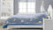 Sleeptime Glow in the dark Space Dekbedovertrek - 140X200/220 + 1 x kussensloop 60x70 - Blauw