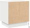 vidaXL - Nachtkastje - met - LED - Verlichting - Wit - 44x34,5x45 - cm