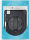 iMoshion Tablet Hoes Geschikt voor Samsung Galaxy Tab A8 (2021/2022) - iMoshion Defender Backcover met strap - Zwart