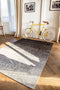 8881 Mad Men Wind Chill Grey Vloerkleed - 80x150 - Rechthoek - Laagpolig Tapijt - Modern - Antraciet, Grijs