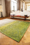 8882 Mad Men Central Park Green Vloerkleed - 80x150 - Rechthoek - Laagpolig Tapijt - Modern - Beige, Groen