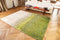 8882 Mad Men Central Park Green Vloerkleed - 80x150 - Rechthoek - Laagpolig Tapijt - Modern - Beige, Groen