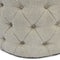 Riviera Maison Opera Footstool Anitque White - Polyester, Rubberhout - Antiek Wit - 60.0x60.0x42.0 cm