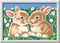 Ravensburger CreArt Fluffy Bunnies - Schilderen op nummer - 15 kleuren