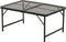 Travellife Greccio 90 - Campingtafel - In hoogte verstelbaar - Water- en UV-bestendig - Zwart