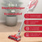 Dirt Devil DD9003 - 2-in-1 Draadloze Stofzuiger en Kruimeldief - Geschikt voor Dierenharen - Lichtgewicht - Grijs/Rood