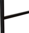 Atmooz - Decoratieve Ladder Mala - Woonkamer / Slaapkamer / Badkamer - Mat zwart metaal - Zwart - Hoogte 180cm - Metaal