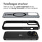 Accezz Rugged Frosted Backcover - MagSafe - Schokabsorberend - Zwart (iPhone 14 Pro)