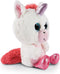 Nici Knuffeleenhoorn Glubschis Milky-fee Junior 25 Cm Wit/roze