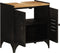 vidaXL - Wastafelkast - 55x35x60 - cm - ijzer - en - massief - mangohout