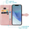 iMoshion Hoesje Geschikt voor iPhone 14 Hoesje Met Pasjeshouder - iMoshion Mandala Bookcase - Rosé Goud
