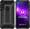iMoshion Hoesje Geschikt voor Motorola One Macro Hoesje - iMoshion Rugged Xtreme Backcover - Zwart