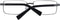 Men' Spectacle frame Ermenegildo Zegna EZ5094-D 57008