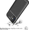 iMoshion Hoesje Geschikt voor iPhone 12 Mini Hoesje Siliconen - iMoshion Carbon Softcase Backcover - Zwart