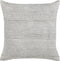 KANPAS - Sierkussen set van 2 - Grijs/Wit - 50 x 50 cm - Linnen