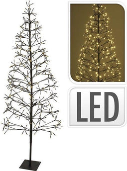 Nampook LED Kerstboom - 180 cm - 400 Warm Witte LED's - IP44 - Binnen & Buiten