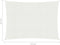 vidaXL - Zonnezeil - 160 - g/m² - 2,5x3,5 - m - HDPE - wit