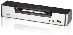 Aten CS1642 - KVM-switch - 2-poorts USB DVI Dual Link Dual Display met 2.1 kanaals audio