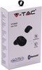 V-tac VT-6500 Bluetooth oordopje - zwart - 55mah