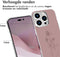 iMoshion Hoesje Geschikt voor iPhone 14 Pro Hoesje Siliconen - iMoshion Design hoesje - Roze / Floral Pink