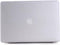 Lunso Geschikt voor MacBook 12 inch cover hoes - case - mat transparant
